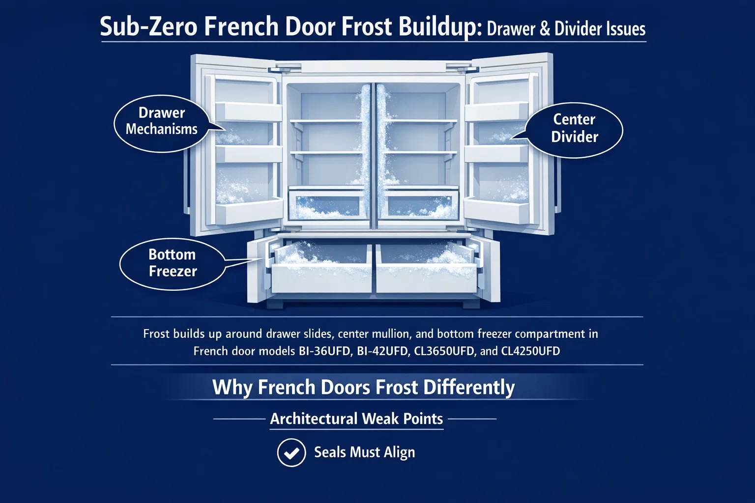 Why French Doors Frost Differently
